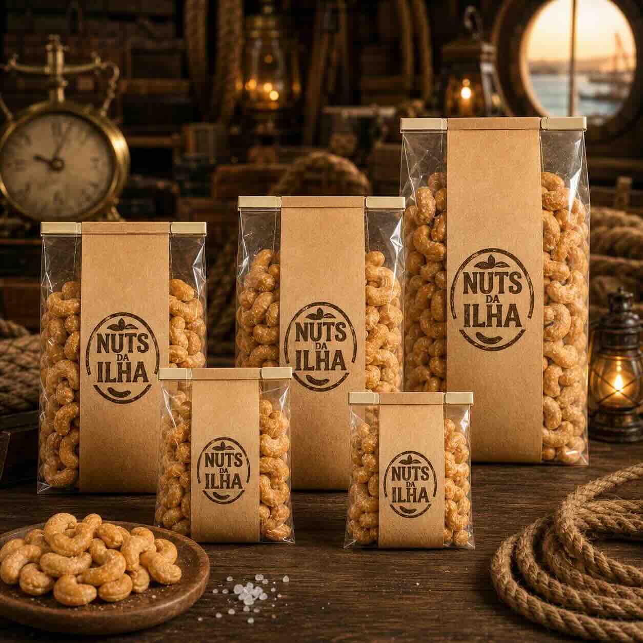 Foto de Castanha de Caju Com Sal