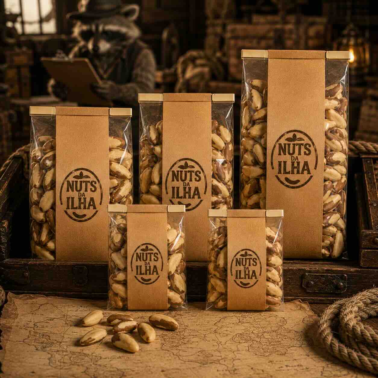 Foto de Castanha do Pará Inteira